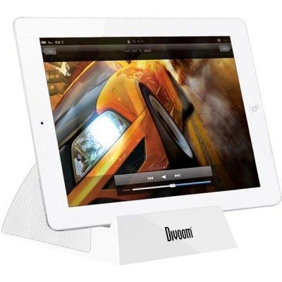 DIVOOM stereohögtalare universal - iFIT-3 Vit