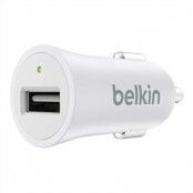 Belkin Premium Micro Billaddare 2.4A - Vit
