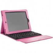 Deltaco Fodral med inbyggt tangentbord för iPad , svensk layout - Rosa