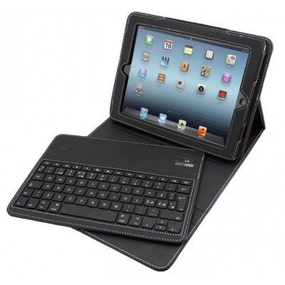 ISOTECH Portfolio trådlöst tangentbord till iPad 2/3/4 (nordisk layout) - Svart
