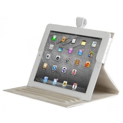 Dbramante1928 Classic Läderfodral till iPad 2 /3 /4 - Smooth white