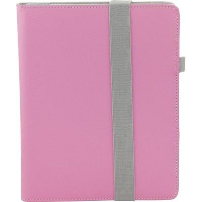 EPZI konstläderfodral för iPad 2/3/4, rosa