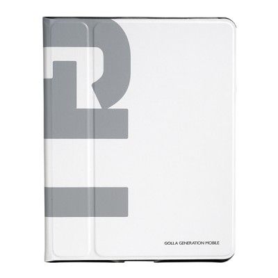 GOLLA iPad fodral Slim JEROME vit inkl stand-funktioner