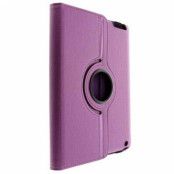 iPad 2/iPad 3/iPad 4 360-graders roterande fodral - lila