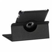 iPad 2/iPad 3/iPad 4 360-graders roterande fodral - svart