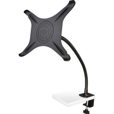 DELTACO Bordstativ med flexibel arm för iPad 2/3/4 - Svart