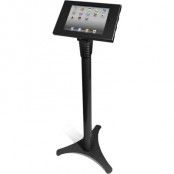 Maclocks Golvstativ för iPad, 114cm-129cm ställbar höjd, svart
