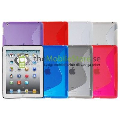 FlexiCase Skal till New iPad - iPad 3 (Rosa)