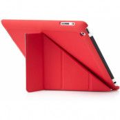Pipetto Origami Case (iPad 4/3/2) - Röd