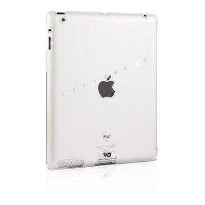 WHITE-DIAMONDS Sash Vit New iPad 3 Skal