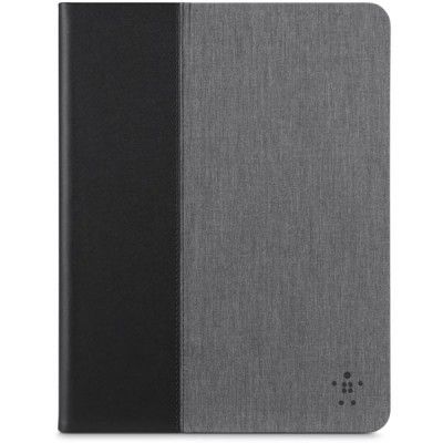 Belkin Chambray Cover, fodral för iPad Air/iPad Air 2, svart