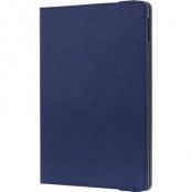 DELTACO fodral för iPad Air 2, resårlåsning, blå