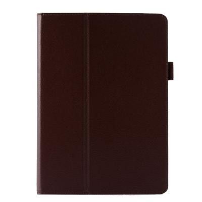 Litchi läderfodral till iPad Air 2 - Brun
