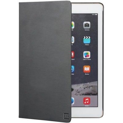 Promate duraCase-Air2 - Konstläderfodral för iPad Air 2, svart