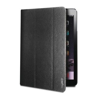 Puro Business iPad Air 2 Äkta läder Booklet w/flap - Grå