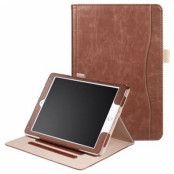 Retro Smart Foliofodral - iPad 9.7, iPad Air 2, iPad Air - Brun