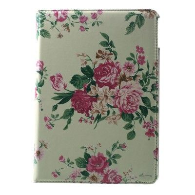 Rotating Fodral till Apple iPad Air 2 - Grön Blommor