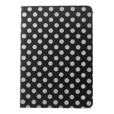 Rotating Fodral till Apple iPad Air 2 - Polka Dots (Svart)