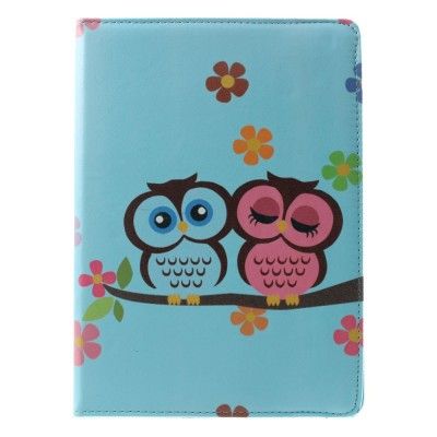 Rotating Fodral till Apple iPad Air 2 - Två Ugglor