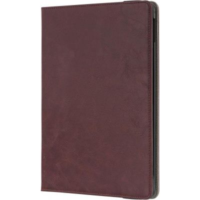 STREETZ fodral för iPad Air 2, resårlåsning, rödbrun