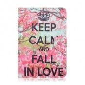 Universalt Fodral - Keep Calm and Fall in Love