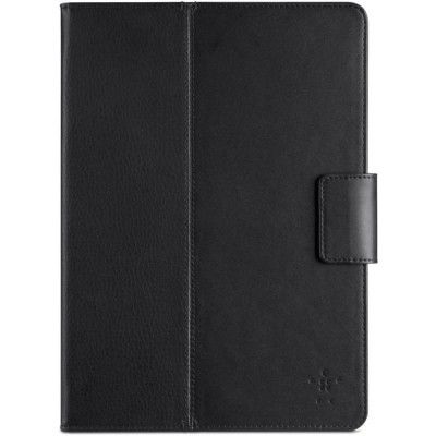Belkin MultiTasker, läderfodral , iPad Air, stöd, magnet, svart