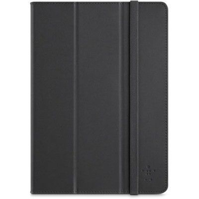 Belkin TriFold, fodral, iPad Air, stödfunktion, strap, svart
