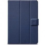 Cellularline Folio, fodral i polyuretan för iPad Air,stödfunktion, blå