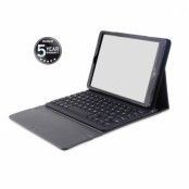 DELTACO Fodral med inbyggt tangentbord för iPad Air - Svart