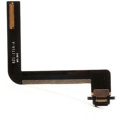 Dockningsport med flexkabel (iPad Air) - Svart