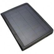 Promate Solcase Air, solcell, puläderfodral, iPad Air, Li-Po batt, sv