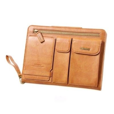 Remax Pedastrian Plånboksfodral för iPad Air - Brun