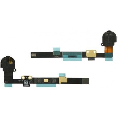 Audioflexkabel med hörlursingång (iPad Mini 1) - Svart