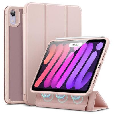 ESR Rebound Hybrid Fodral iPad Mini 6 2021 - Frosted Rosa