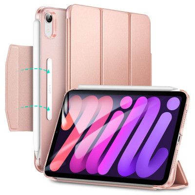 ESR Rebound Magnetic Fodral iPad Mini 6 2021 - Rosa Guld