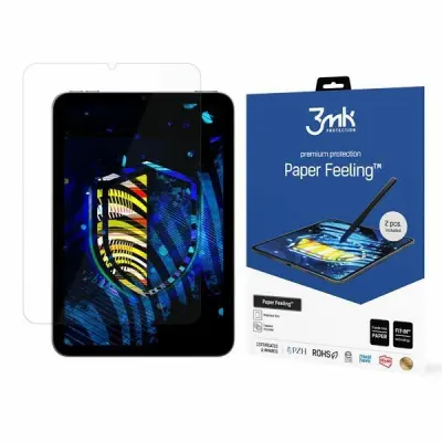[2-Pack] 3MK iPad Mini 8.3 (2021) Skärmskydd Plastfilm PaperFeeling