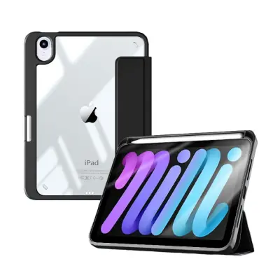 eStuff Boston Detachable Pencil Case (iPad mini 7/6) - Svart