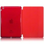 Smart Cover + Gel case till Apple iPAD mini (Röd)