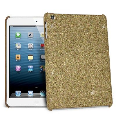 Sparkle Baksideskal till Apple iPad Mini (Gul) + Skärmskydd