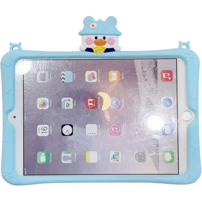 Trolsk Kids Case with strap - Duckie (iPad mini 7/6)