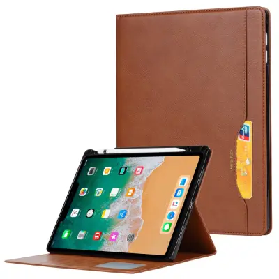 Trolsk Leather Wallet Folio (iPad mini 7/6) - Röd