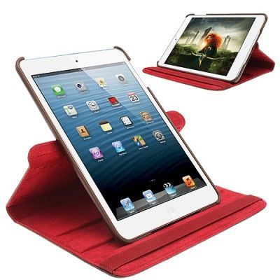 Folio wallet stand Väska till Apple iPAD mini (Brun)
