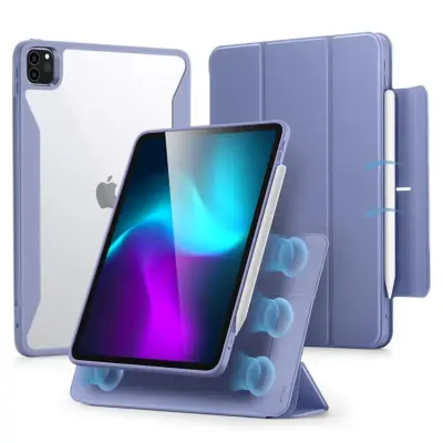 ESR iPad Pro 11 (2024) Fodral Rebound Hybrid - Lavender