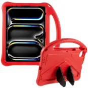 iPad Pro 11” (2024) Skal EVA Kickstand - Röd