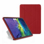 Pipetto iPad Pro 2020 11-tums TPU Origami-fodral - Röd
