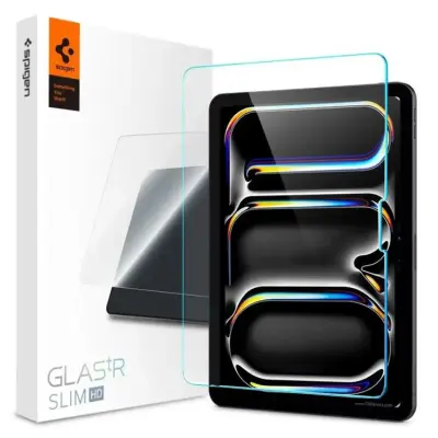 Spigen iPad Pro 11 (2024) Härdat Glas Skärmskydd GLAS.TR Slim