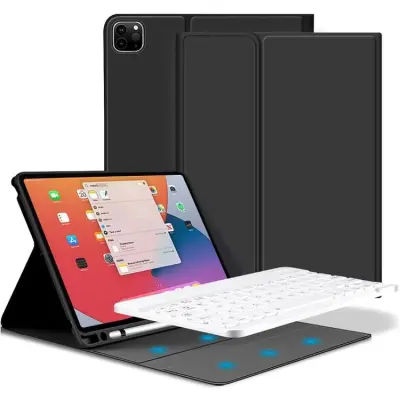 Tech-Protect iPad Pro 11 (2020/2021/2022) Fodral med Engelskt Tangentbord