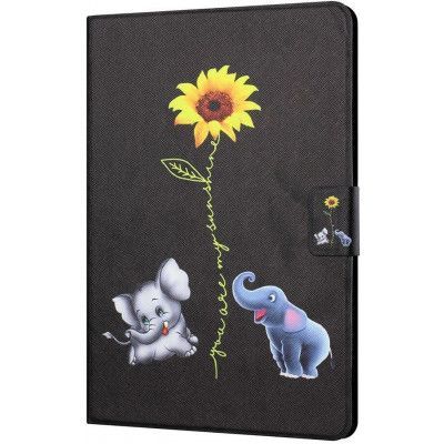 Trolsk Card Slot Folio - Elephants&Sunflower (iPad Pro 11/iPad Air 5/Air 4)