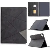 Trolsk Geometric Pattern Cover (iPad Pro 11) - Mörkbrun