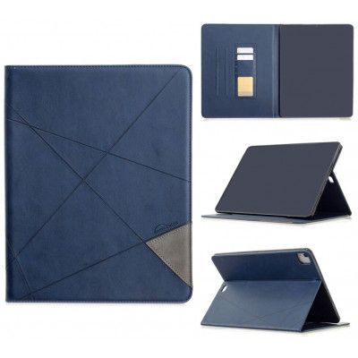 Trolsk Geometric Pattern Cover (iPad Pro 12,9) - Blå